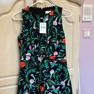 Kate Spade tile jacquard dress.
